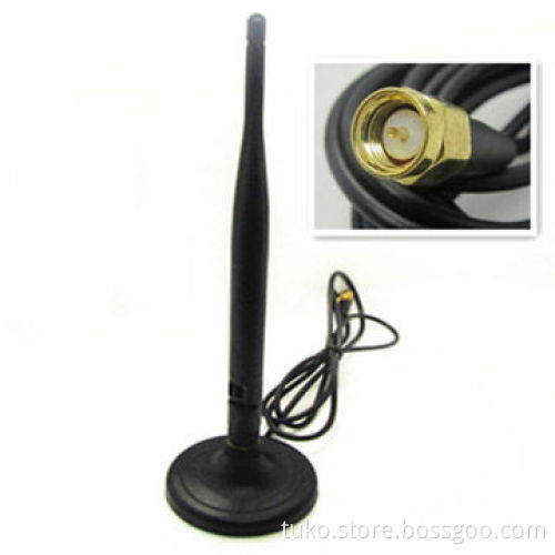 Wi-Fi antenna with magnetic base 5dBi gain